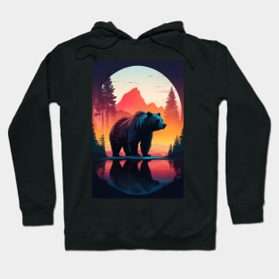 Bear Sunset Hoodie